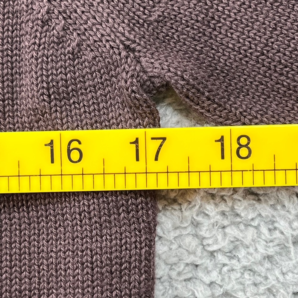 Lacoste Brown Cotton Croc Logo Long‎ Sleeve Sweater Women Size M(US) / 8(EU) NWT - Picture 6 of 9